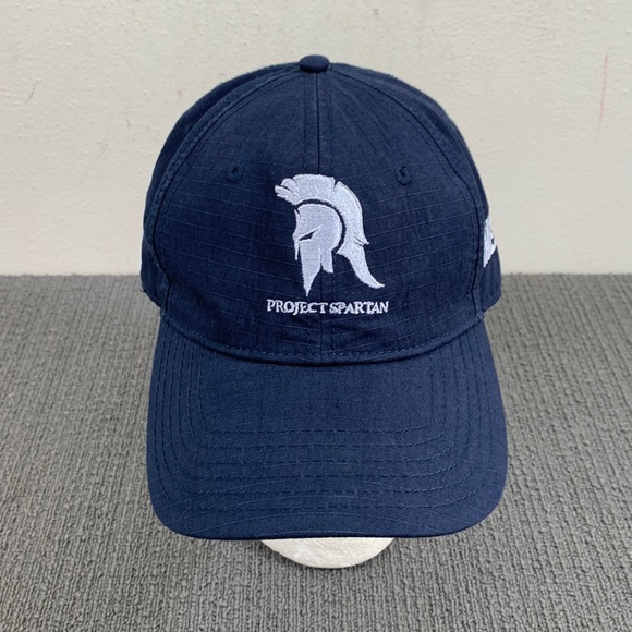 Project Spartan Baseball Hat Mens Adjustable Navy Blue S&S Strapback OC Headwear - Picture 1 of 12